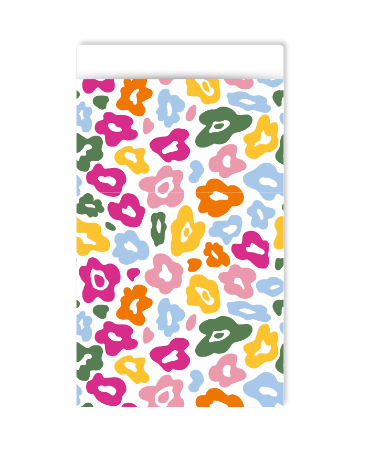 Cadeauzakjes Leopard Garden 12x19 cm 5 stuks