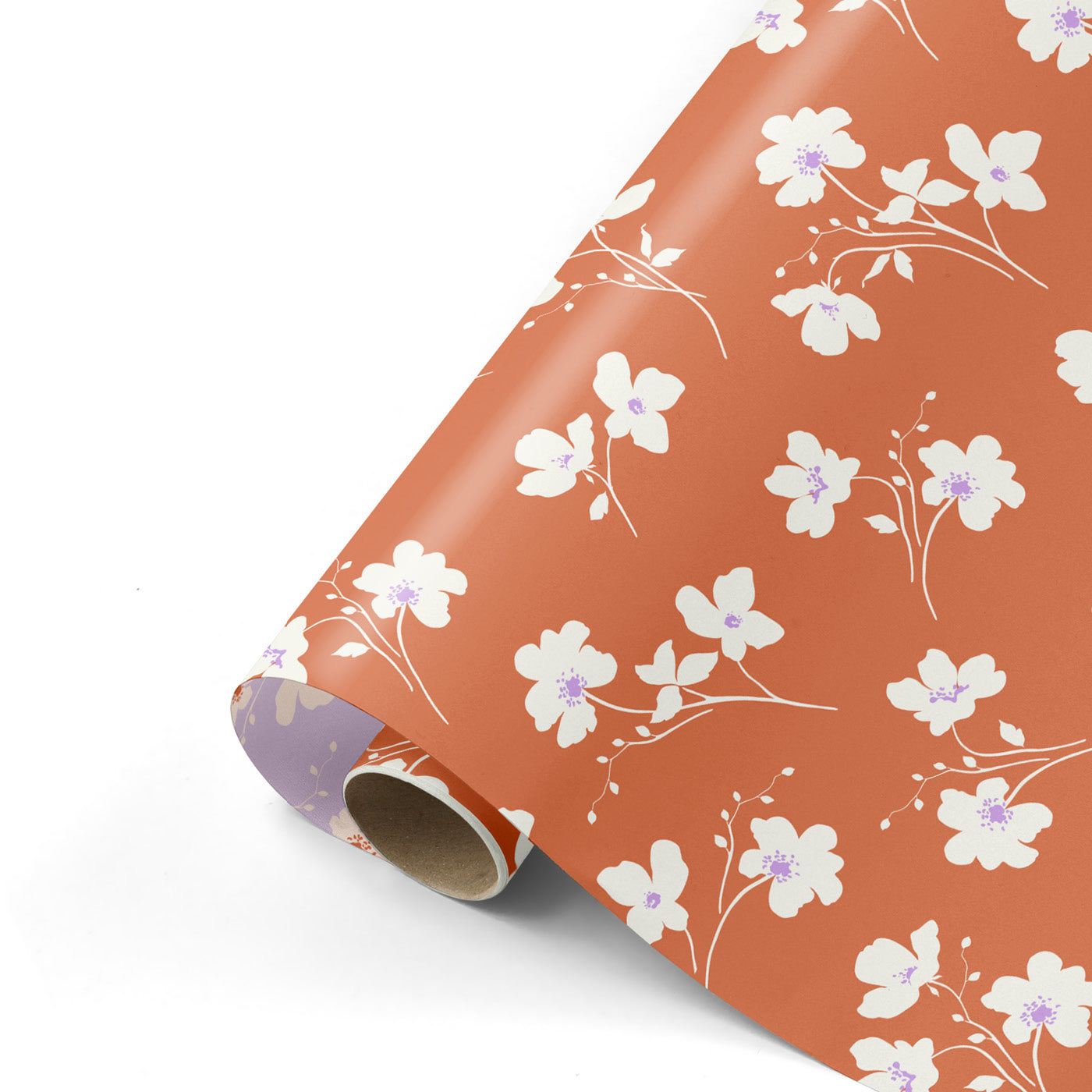 Cadeaupapier Bloemen 50cm