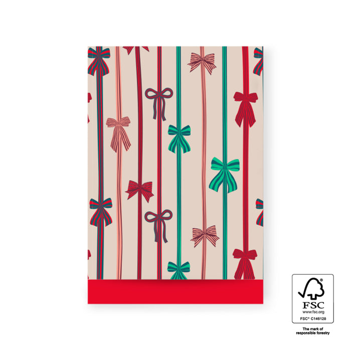 Cadeauzakjes Bow Parade 17x25cm 5 stuks