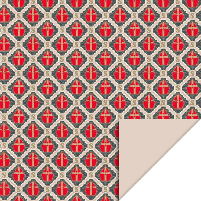 Cadeaupapier Mijter Blue 70cm