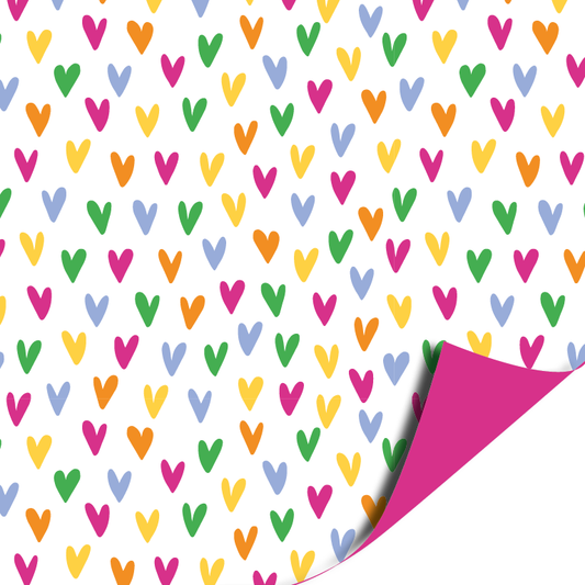 Cadeaupapier Lots of love 70cm