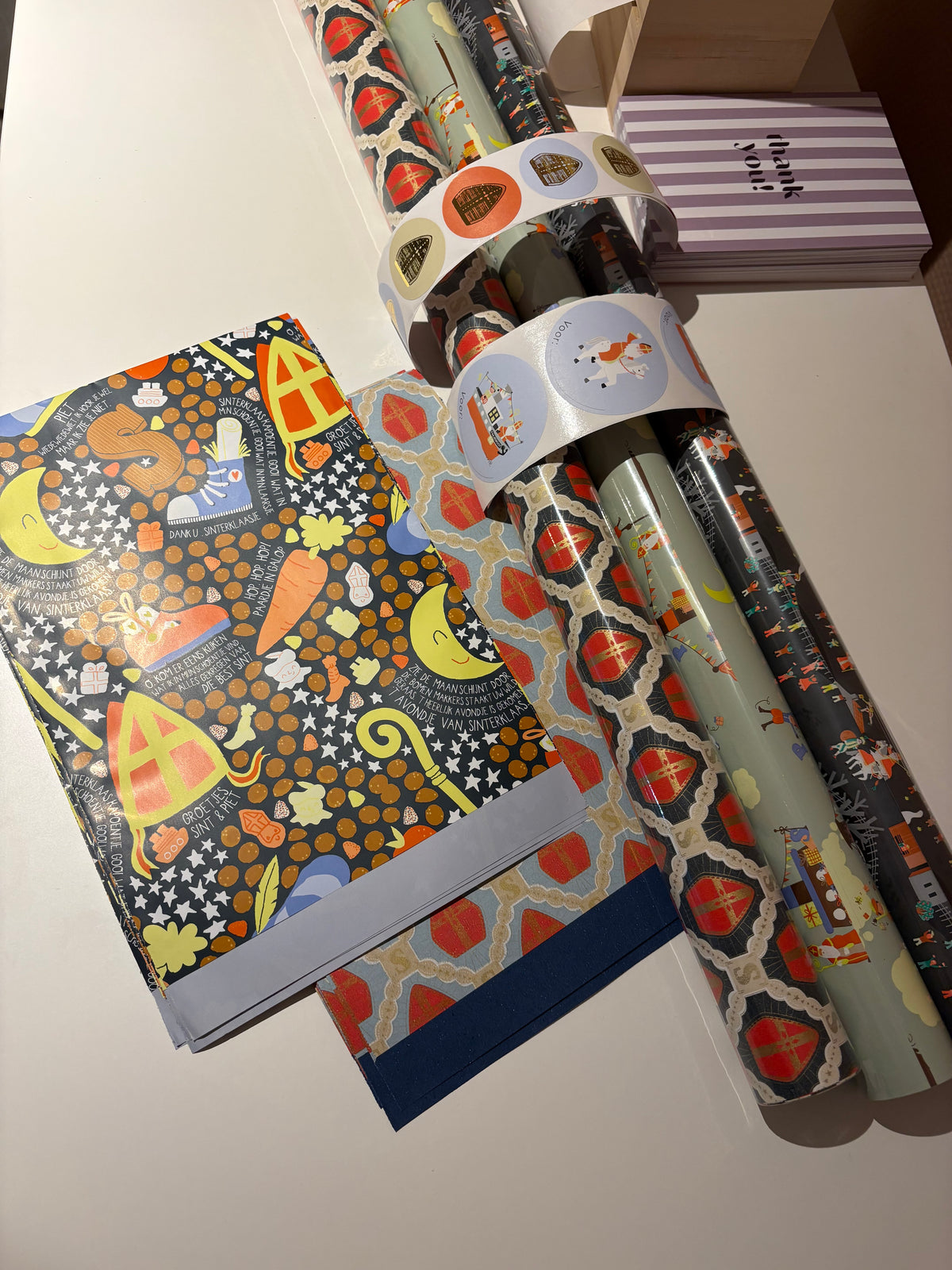 Inpakset Sinterklaas