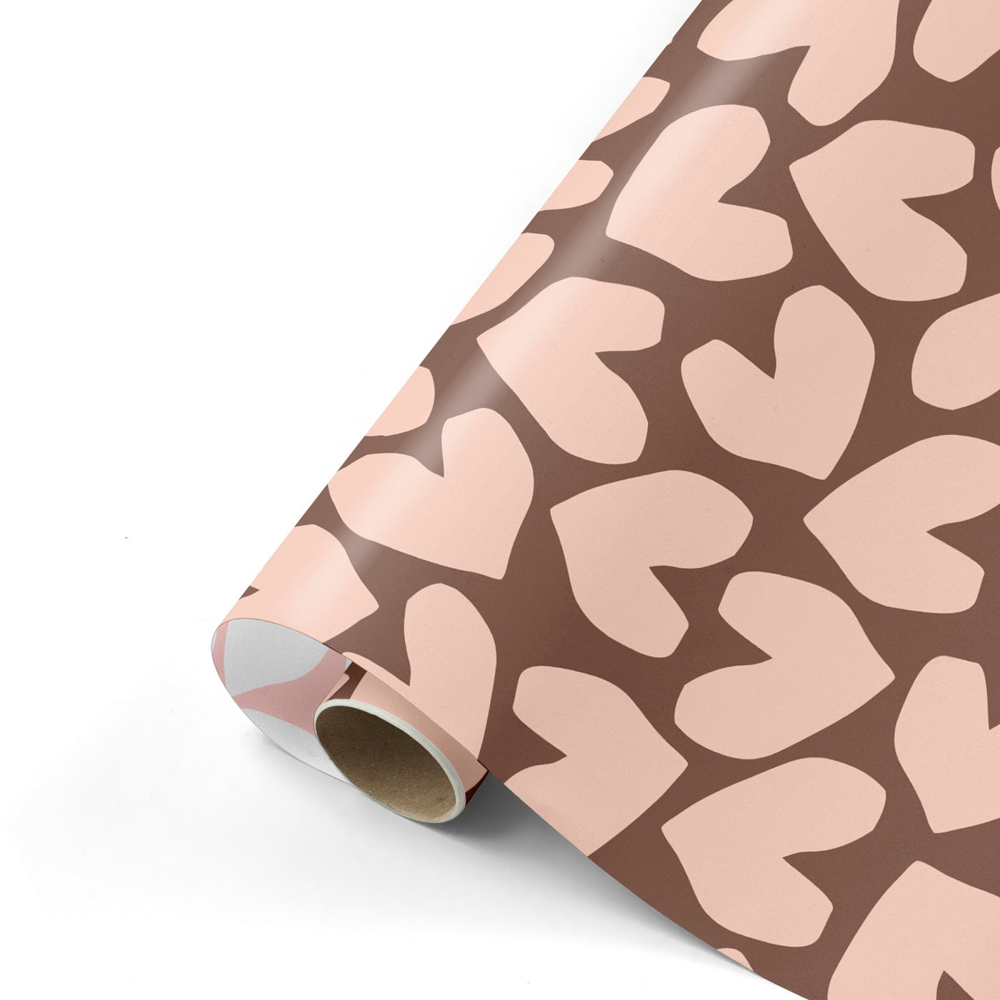Cadeaupapier Roze Hearts 50cm