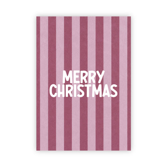 Kerstkaart Merry Christmas