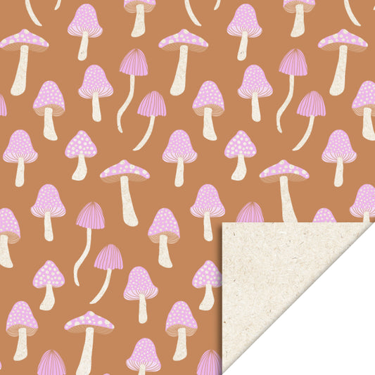 Cadeaupapier Mushrooms 50cm