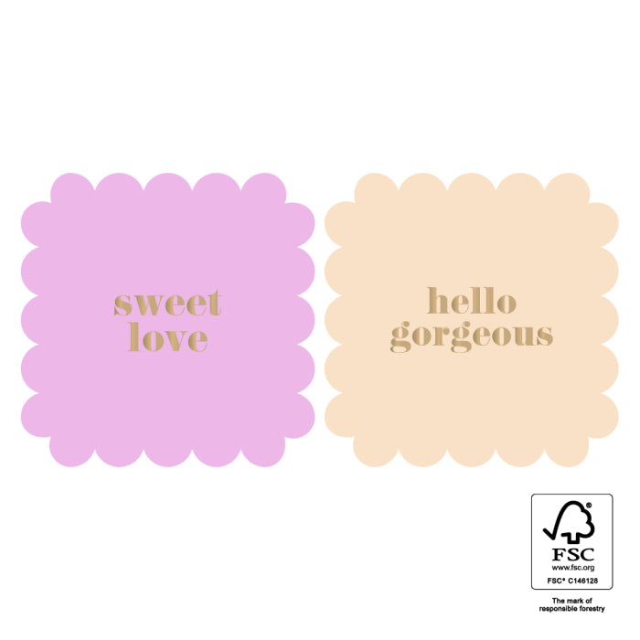 Stickers Duo Ccokie 6 stuks