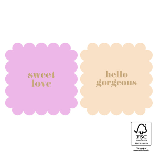 Stickers Duo Ccokie 6 stuks