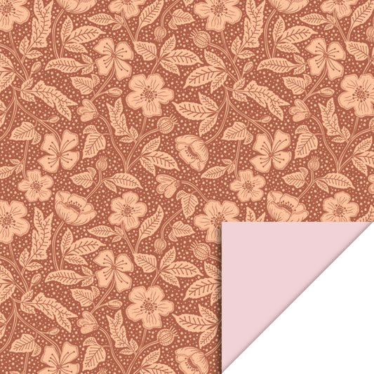 Cadeaupapier Poppy Chocolate 70cm