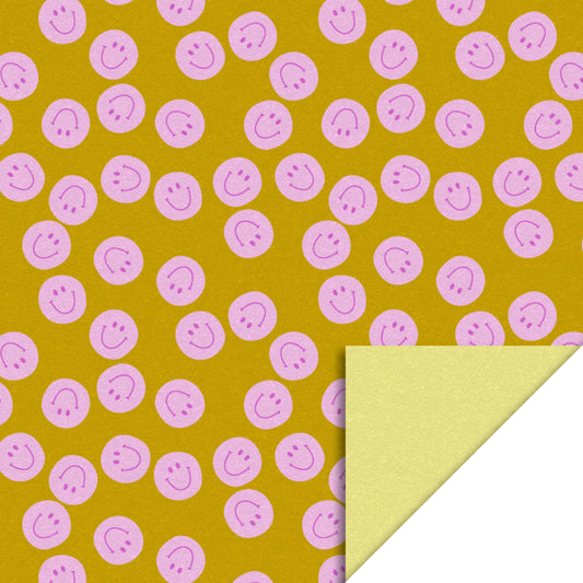 Cadeaupapier Smiley 50cm